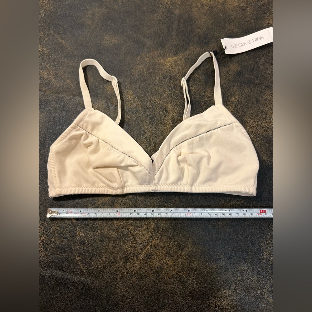 The Great Eros Ivory Wireless Bralette